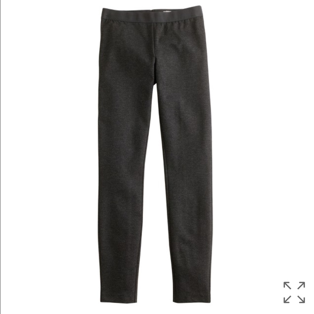EUC J. Crew - Charcoal Gray Pixie Legging Style Pants